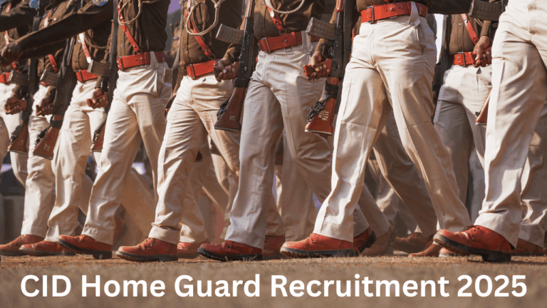 CID Home Guard Recruitment 2025