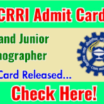 CSIR CRRI Admit Card 2025