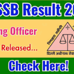 DSSSB Exam Result 2025