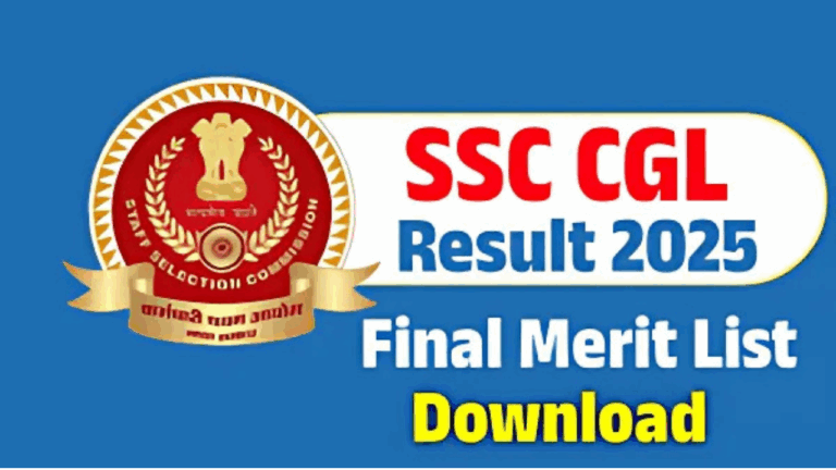 SSC CGL 2025 Final Result