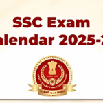 SSC Revised Exam Calendar 2025