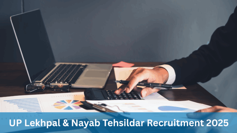 UP Lekhpal & Nayab Tehsildar Recruitment 2025